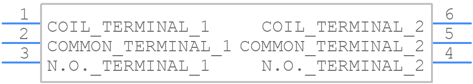 JC2AF-DC24V-F - Panasonic - PCB symbol
