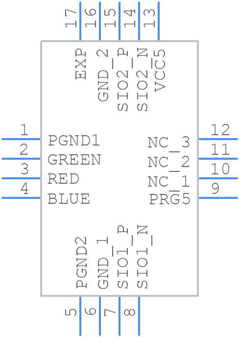 INLC10AQ - INOVA SEMICONDUCTORS - PCB symbol