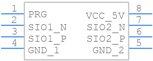 A3A-FKG-RGB-1 - DOMINANT Opto Technologies - PCB symbol
