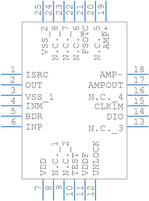 MAX1452ATG+T - Analog Devices - PCB symbol