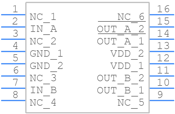 TC4425COE - Microchip - PCB symbol
