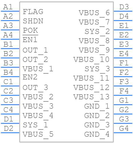 KTS1678BEUQ-TR - Kinetic Technologies - PCB symbol