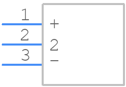 B41792D8367Q001 - TDK - PCB symbol