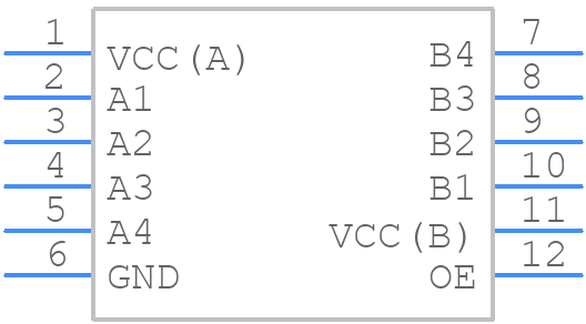 NTS0104GU12 - NXP - PCB symbol