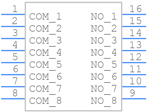 DS05-127-2-08BK-SMT-TR - CUI Devices - PCB symbol