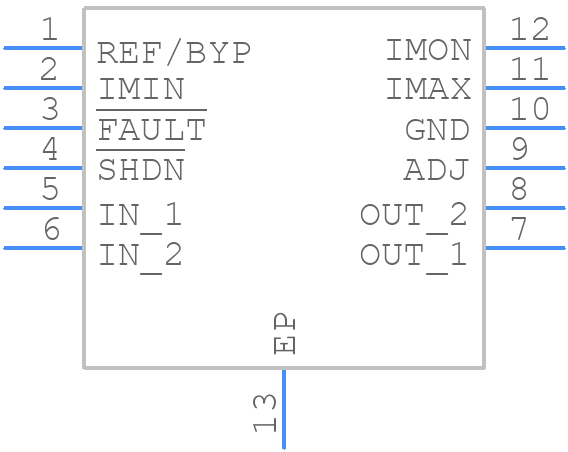 LT3050IDDB-5#TRMPBF - Analog Devices - PCB symbol
