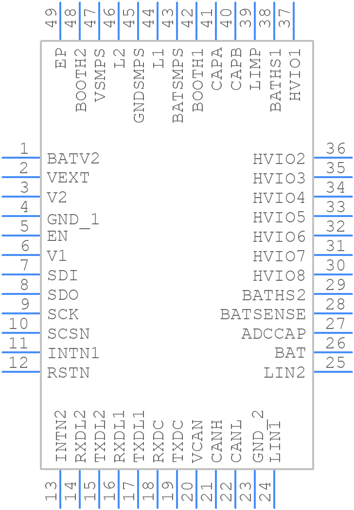 UJA1132HW/FD/5V/4Y - NXP - PCB symbol