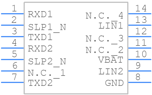 TJA1022T - NXP - PCB symbol
