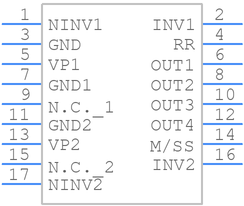 TDA1554Q - NXP - PCB symbol