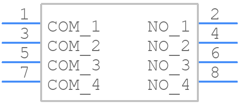 DS04-254-2-04BK-SMT-TR - CUI Devices - PCB symbol