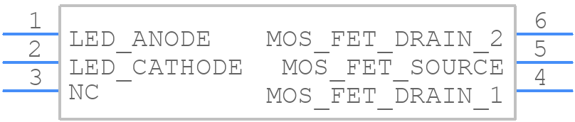 PS710A-1A - CEL - PCB symbol