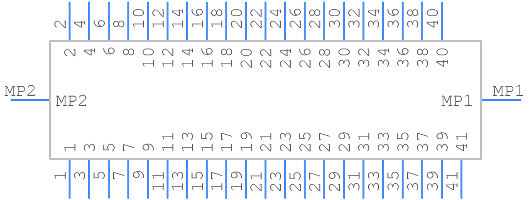 FH35C-41S-0.3SHW(99) - Hirose - PCB symbol