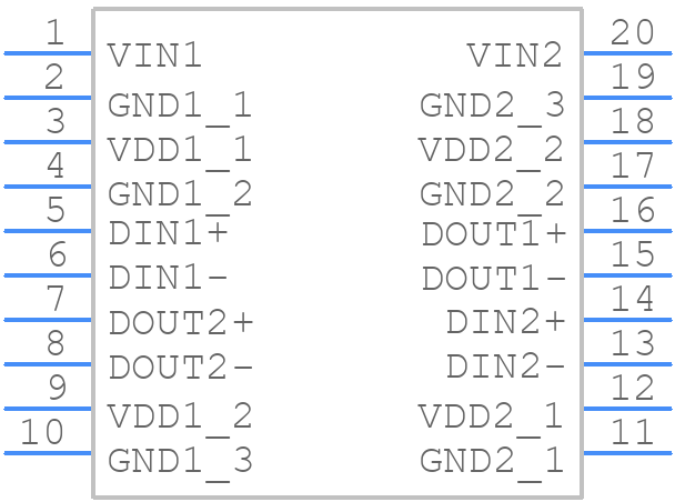 ADN4651BRSZ-RL7 - Analog Devices - PCB symbol