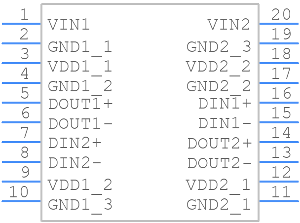 ADN4652BRSZ-RL7 - Analog Devices - PCB symbol