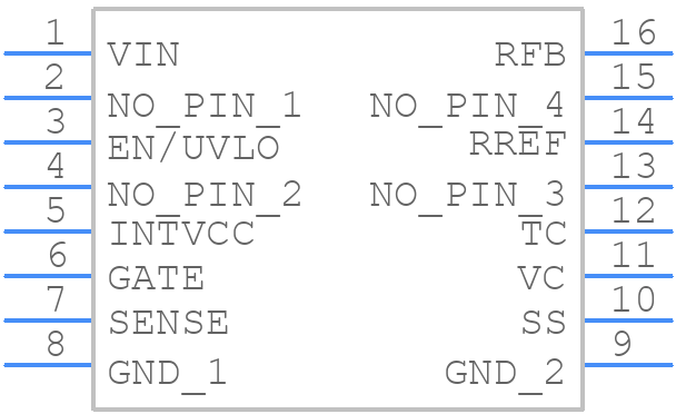 LT3748IMS#PBF - Analog Devices - PCB symbol