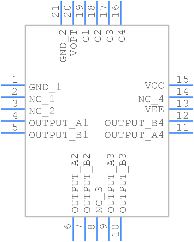 MADR-009443-0001TR - MACOM - PCB symbol