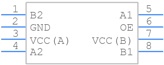 NTS0102GT - NXP - PCB symbol