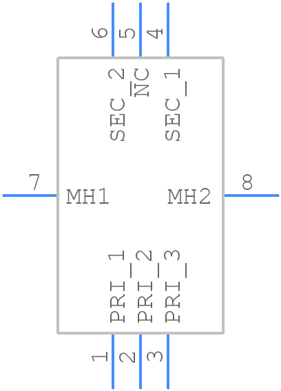 42IF102-RC - Xicon - PCB symbol