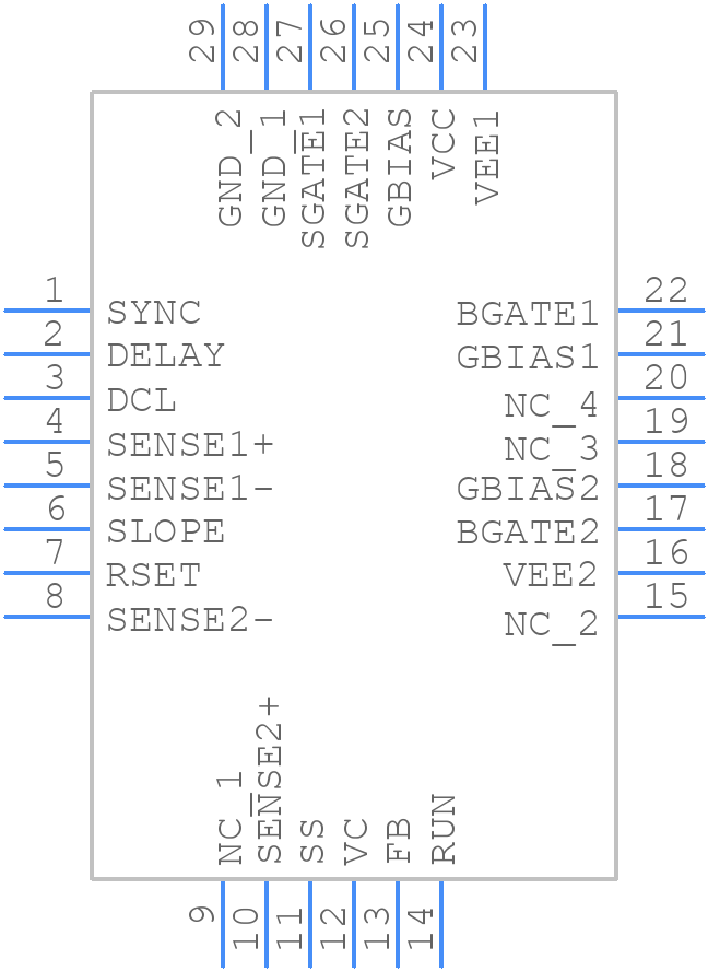 LT3782AEUFD#PBF - Analog Devices - PCB symbol