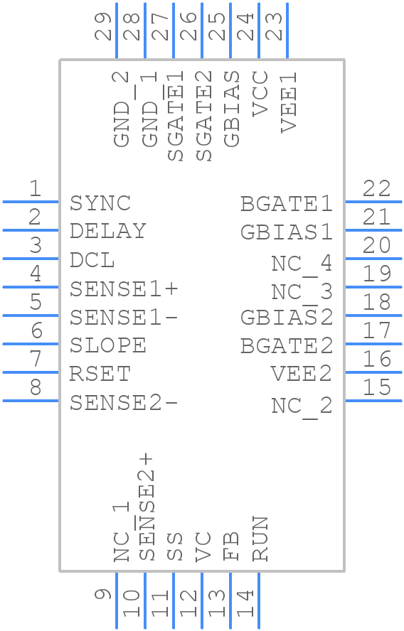 LT3782AEUFD#TRPBF - Analog Devices - PCB symbol