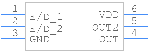 XLH536050.000000I - Renesas Electronics - PCB symbol