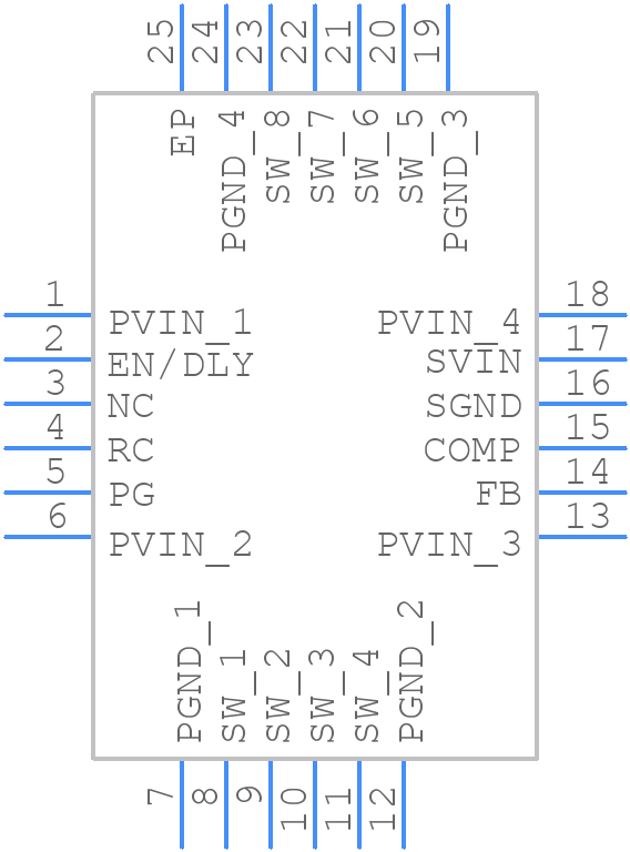 MIC22705YML-TR - Microchip - PCB symbol