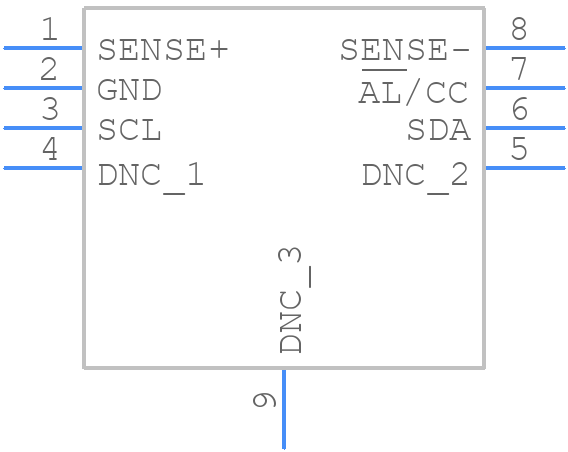 LTC2941CMS8E#TRPBF - Analog Devices - PCB symbol
