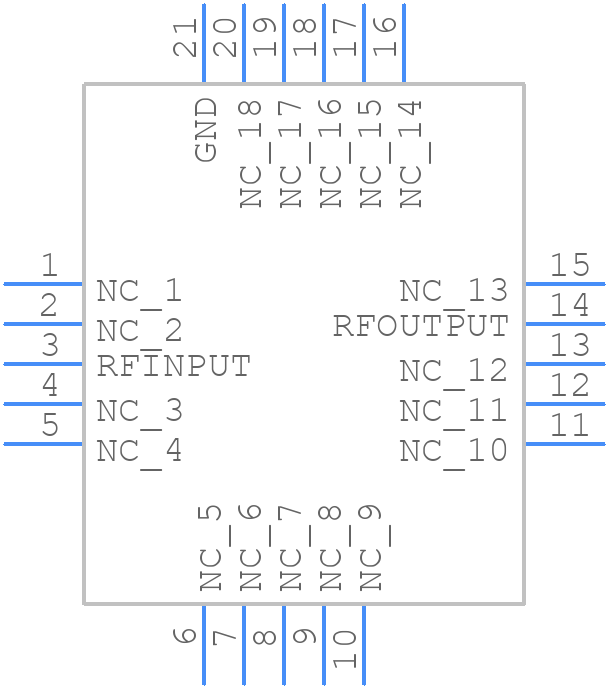 TGL2210-SMTR7 - Qorvo - PCB symbol