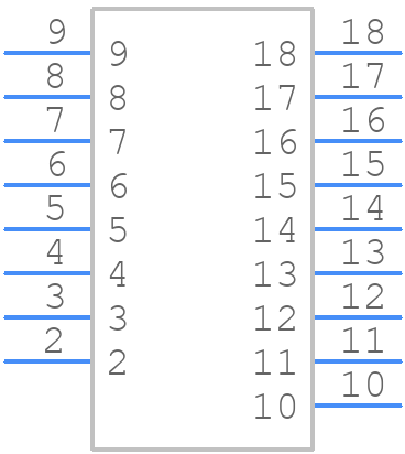 43879-4003 - Molex - PCB symbol