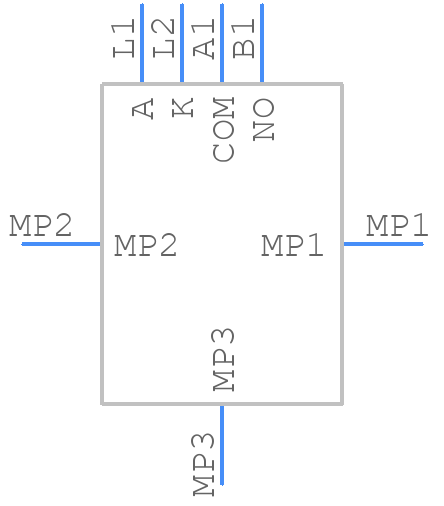 228EMSAAFR - CTS - PCB symbol