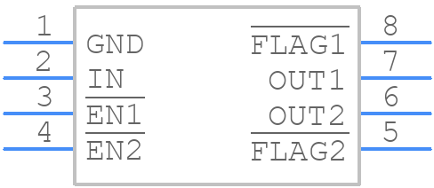 MP62341DS-LF-Z - Monolithic Power Systems (MPS) - PCB symbol