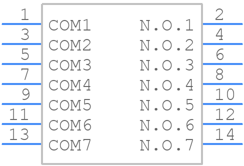 DS03-254-07BE - Same Sky - PCB symbol