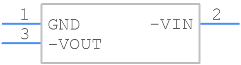 LM79L05ACZ/NOPB - Texas Instruments - PCB symbol