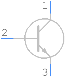 BC182 PBFREE - Central Semiconductor - PCB symbol