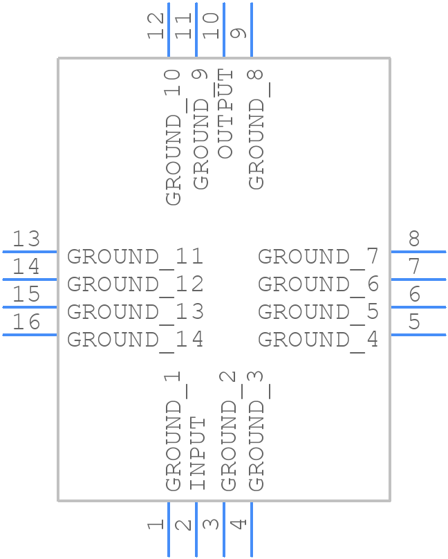 RLM-23-1WL+ - Mini-Circuits - PCB symbol