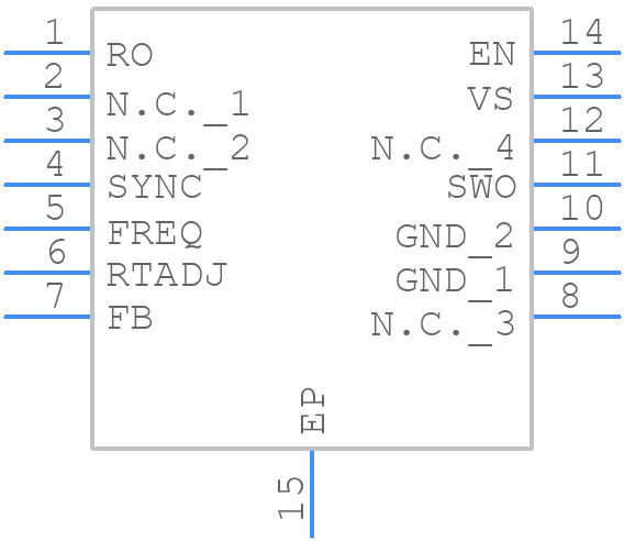 TLF50251ELXUMA2 - Infineon - PCB symbol