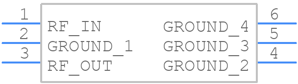 HFCN-5050+ - Mini-Circuits - PCB symbol