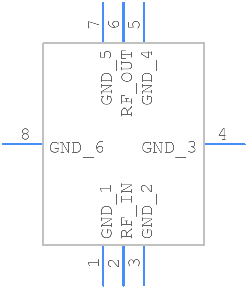RLP-900+ - Mini-Circuits - PCB symbol