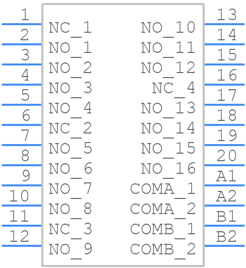 71AF36-02-1-04S - Grayhill - PCB symbol