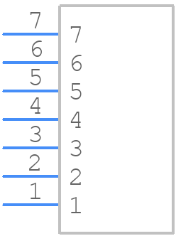 800-10-007-40-001101 - Preci-Dip - PCB symbol