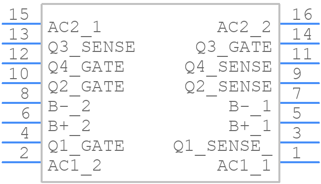 FAM65HR51DS2 - onsemi - PCB symbol
