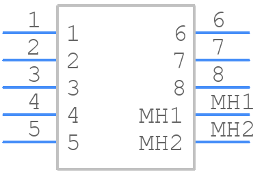 SS-71100-001 - BelFuse - PCB symbol