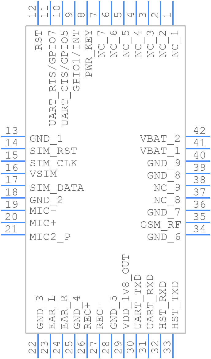 A6 - Ai-Thinker - PCB symbol