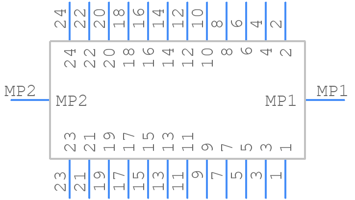DF11C-24DP-2V(57) - Hirose - PCB symbol