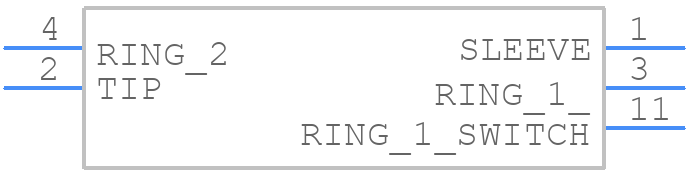 SJ2-25414C-SMT-TR - Same Sky - PCB symbol