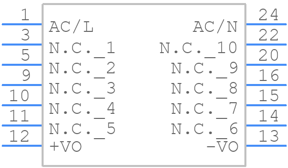 IRM-02-12SMD - Mean Well - PCB symbol
