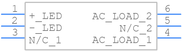CPC1972GS - LITTELFUSE - PCB symbol