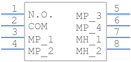 1571300-3 - TE Connectivity - PCB symbol