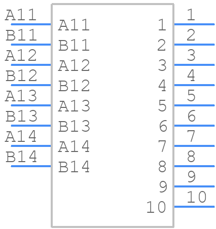 34773-0141 - Molex - PCB symbol
