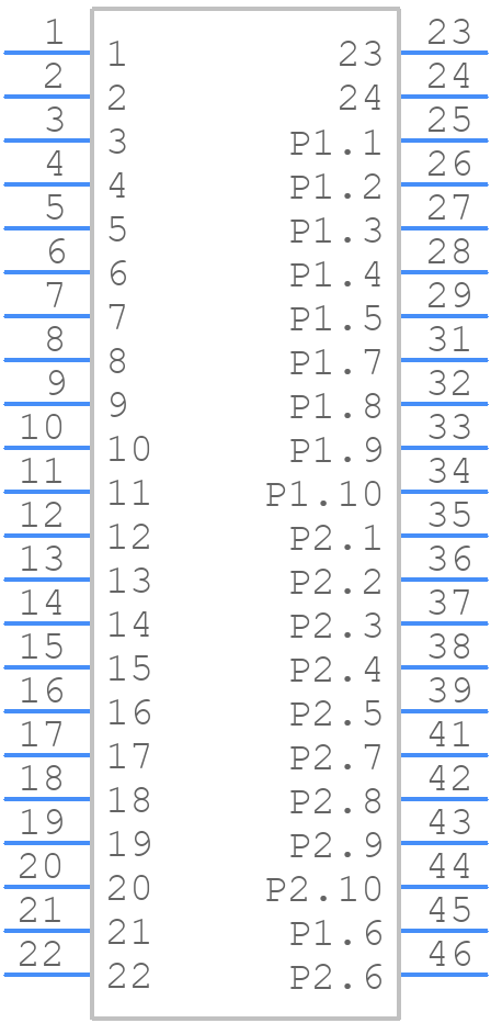 45984-4141 - Molex - PCB symbol